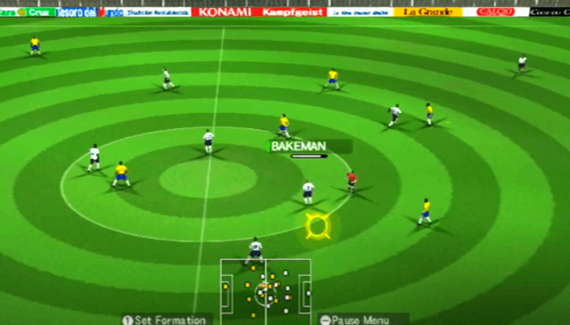 Pro Evolution Soccer 2008 screenshot 4 for Wii